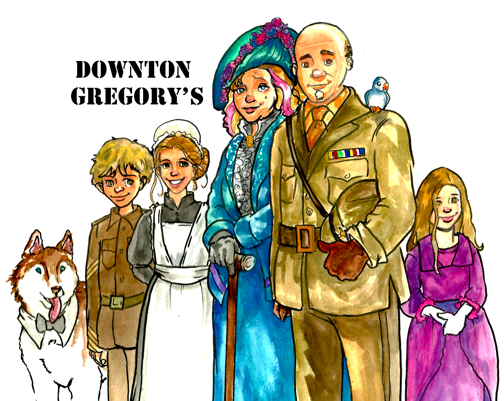 Downton Abby–Gregory style